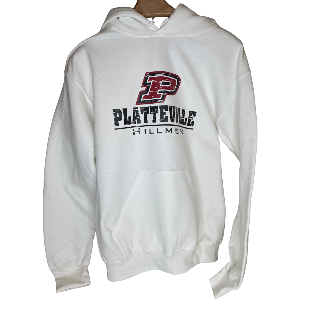 Platteville Distressed Hoodie