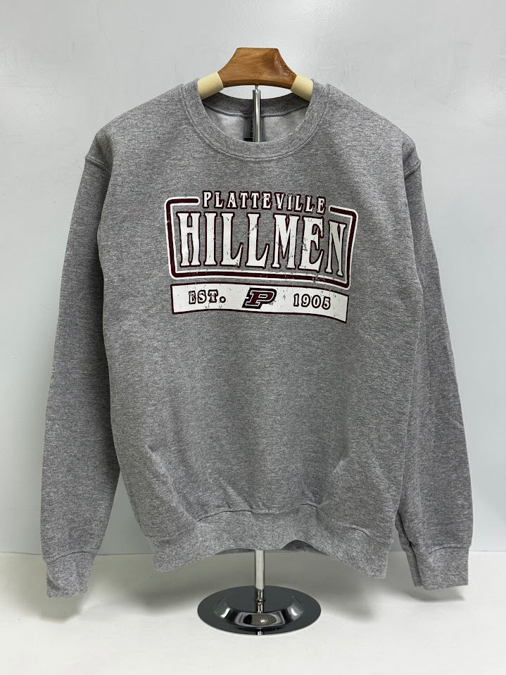 Est Vintage Grey Crewneck