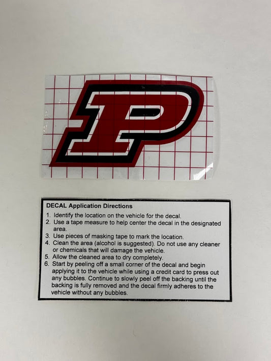 P Decal