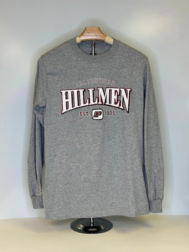 Vintage Hillmen Grey Long Sleeve