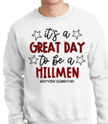 Westview Elementary Crewneck Pre-order - Due by Noon on Fri., Jan 24