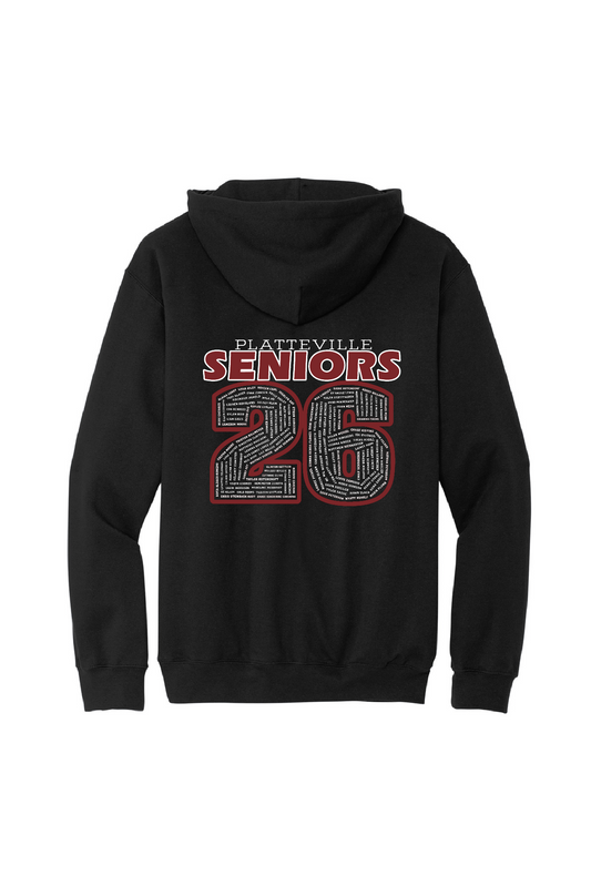 2026 Senior Black Hoodie