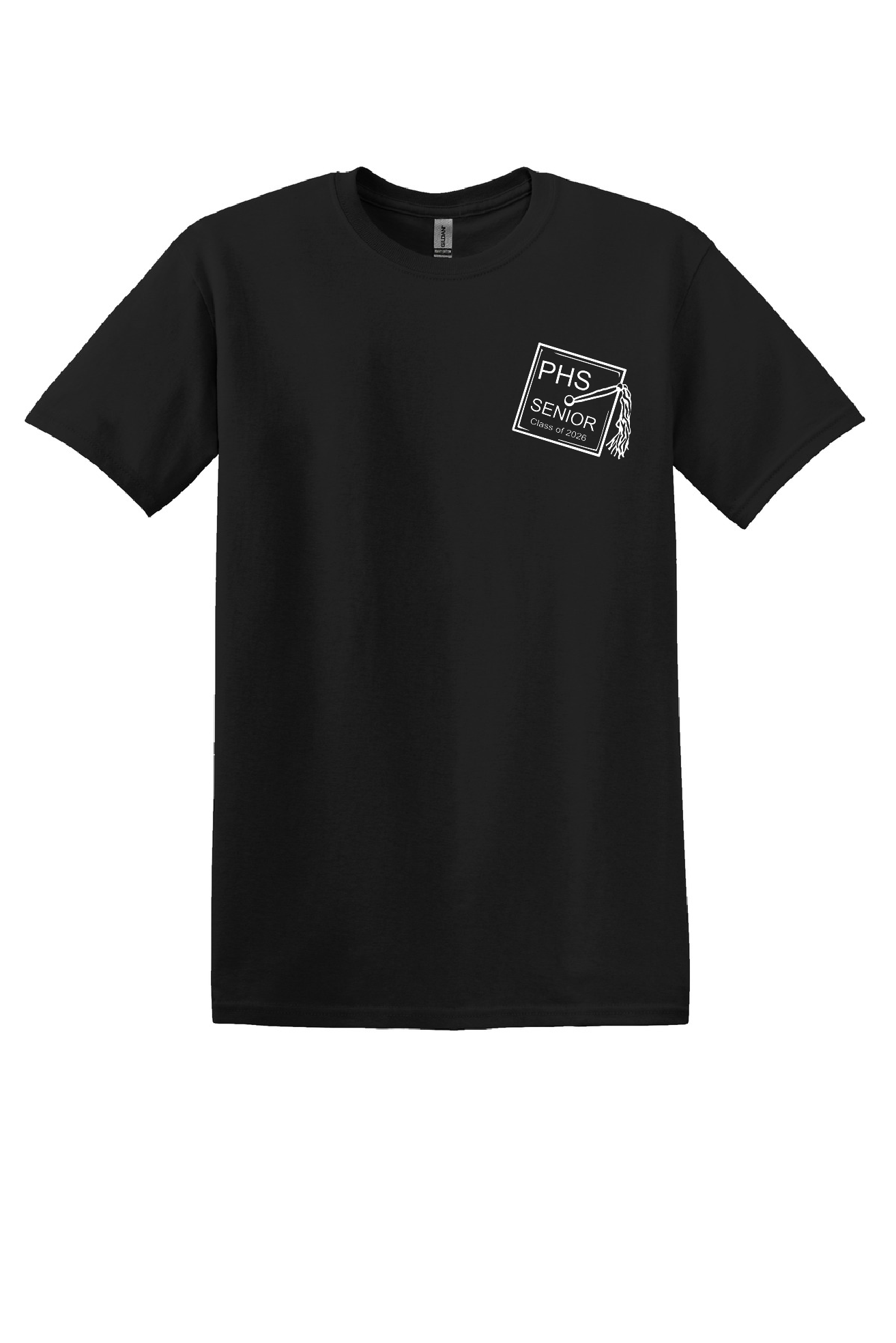 2026 Black Senior Tshirts