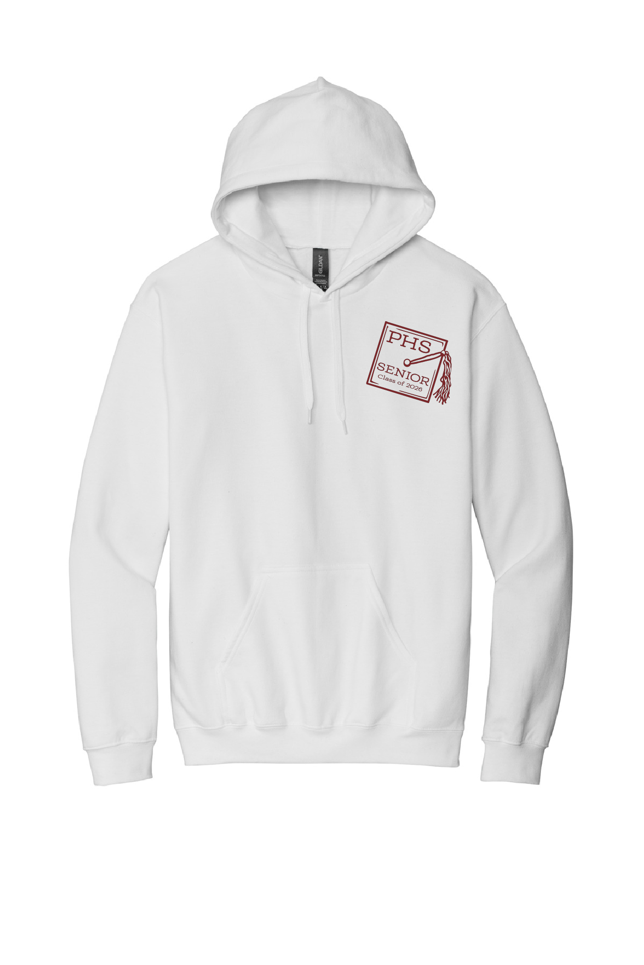 2026 Senior White Hoodie
