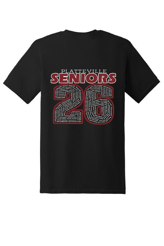 2026 Black Senior Tshirts
