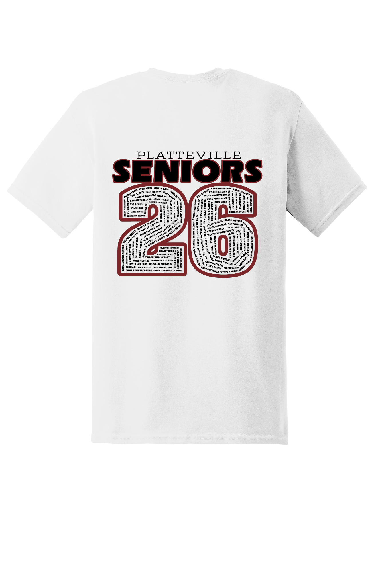 Seniors 2026 White Tshirt